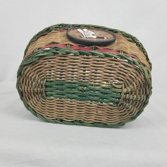 Rustic wicker basket - Picture 7 of 9
